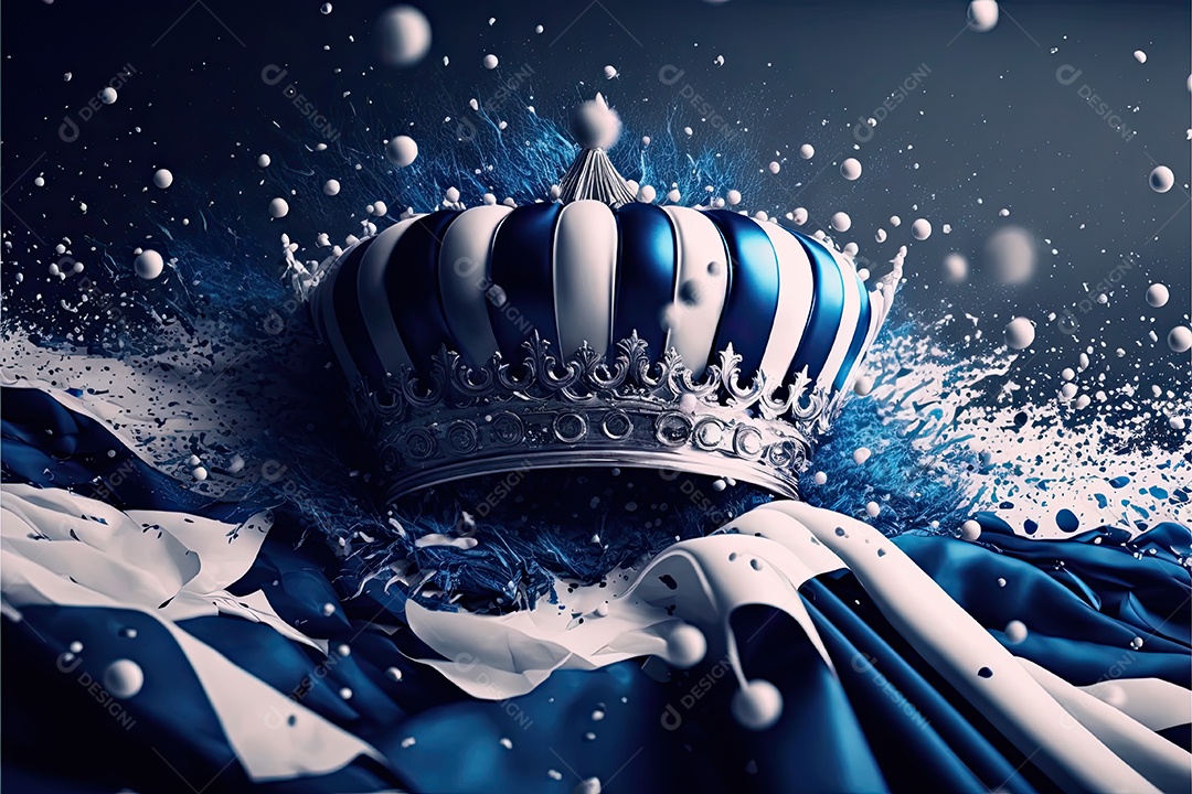 Ilustração sobre o carnaval.