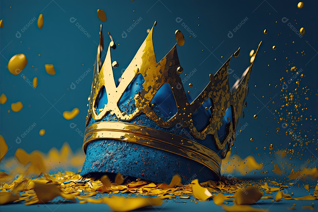 Ilustração sobre o carnaval.