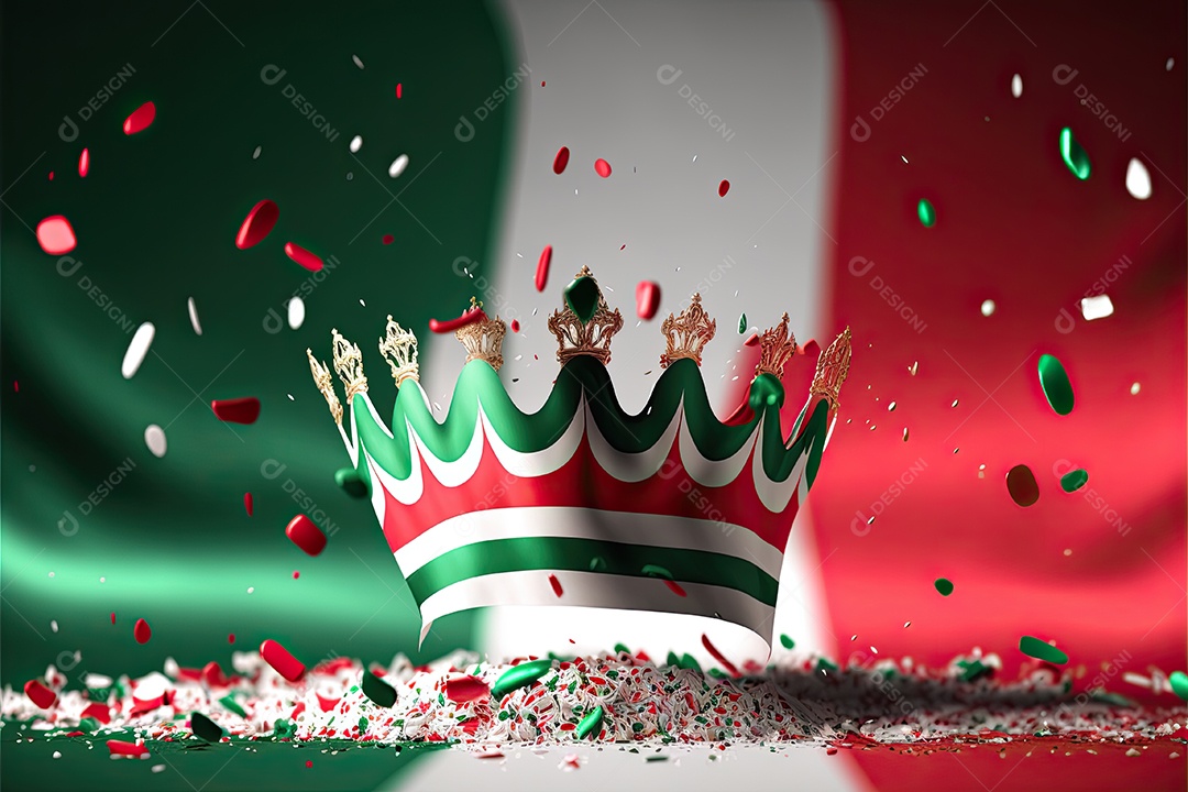 Ilustração sobre o carnaval.