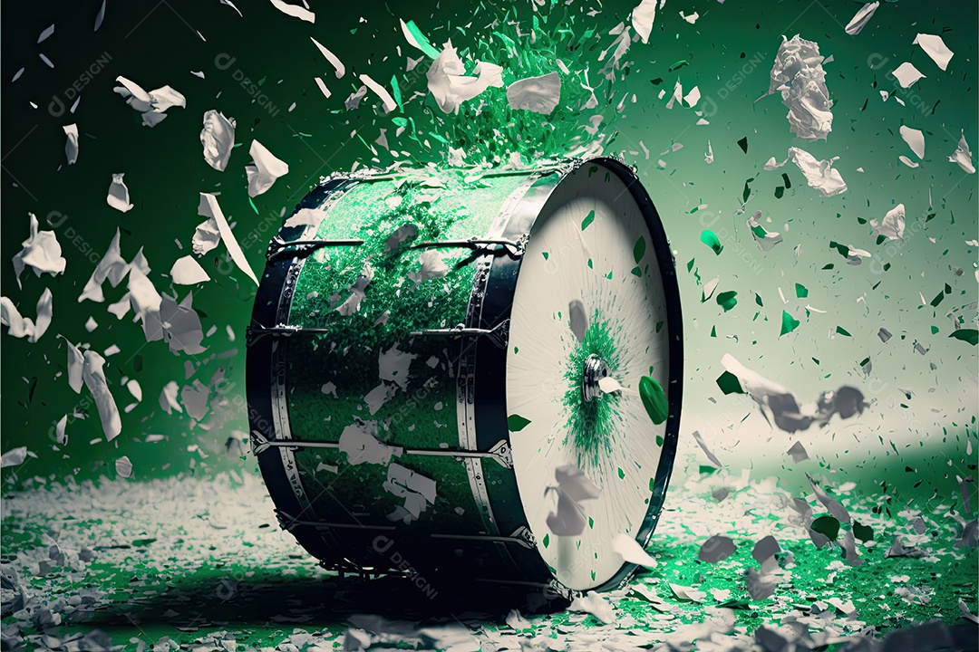 Ilustração sobre o carnaval.