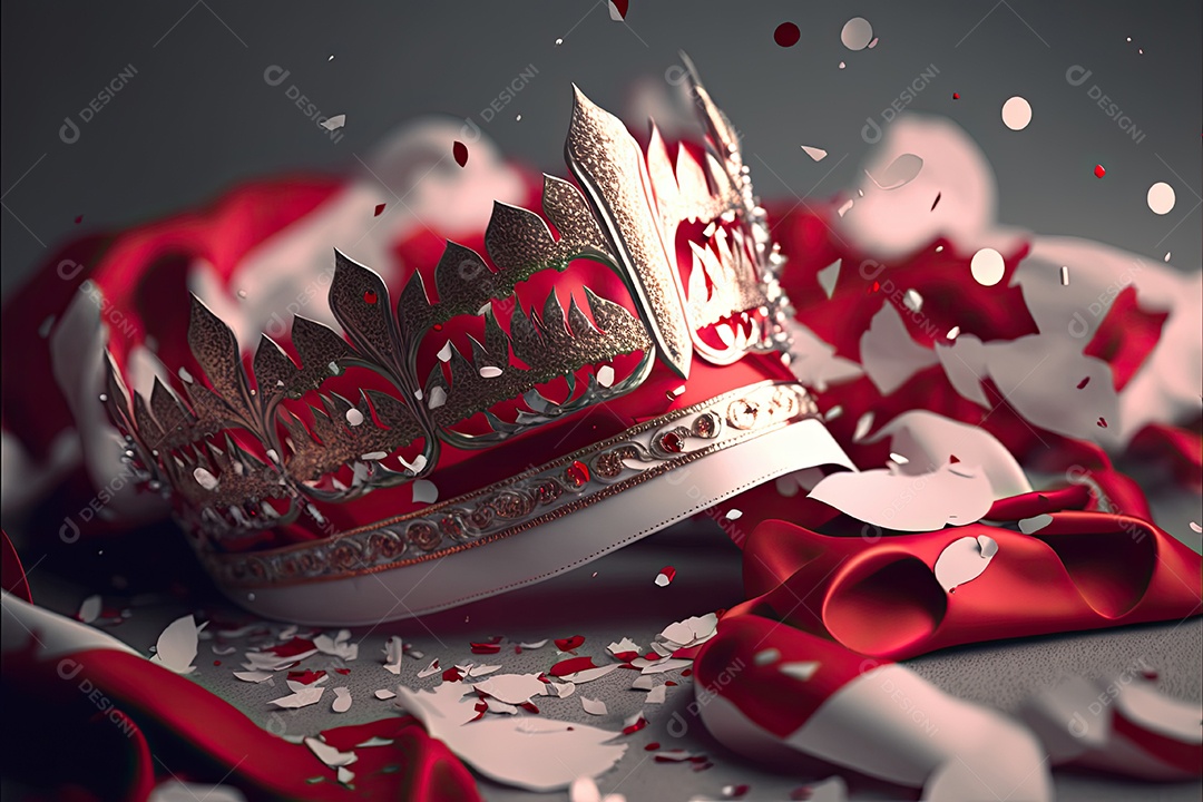 Ilustração sobre o carnaval.