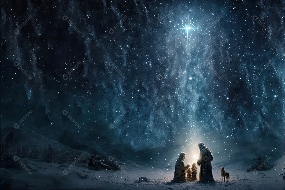 ilustração sobre o natal