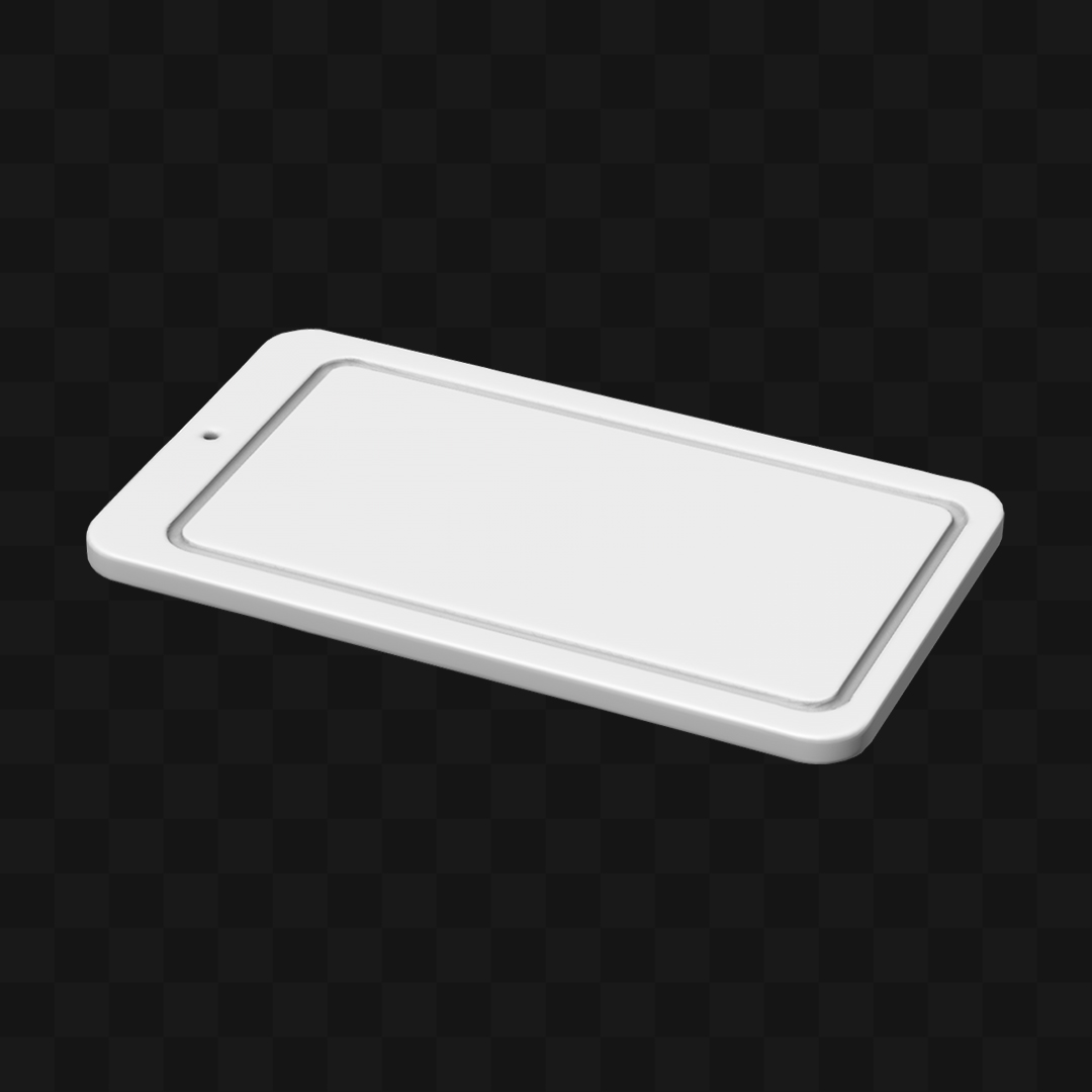 Tábua de Carne - Modelo 3D