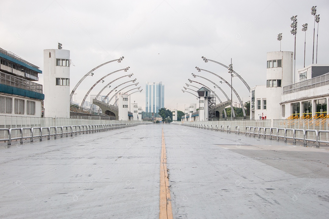 Sambódromo do Anhembi em São Paulo.