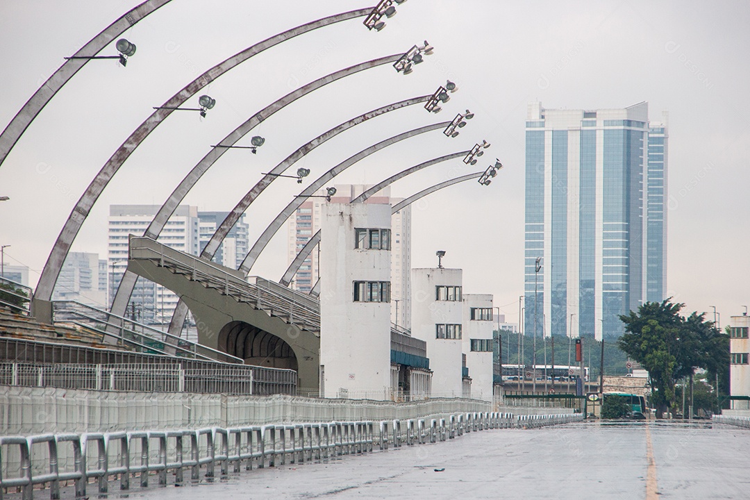 Sambódromo do Anhembi em São Paulo.