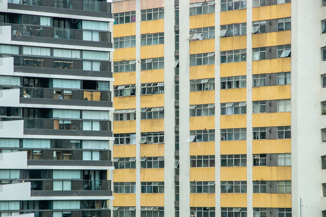 Prédios no centro de São Paulo.
