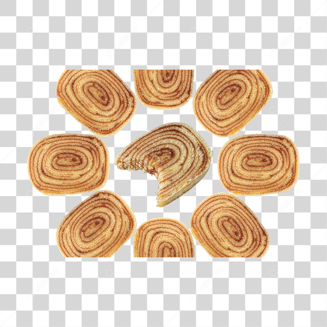 Várias Pedaços De Bolo PNG Transparente