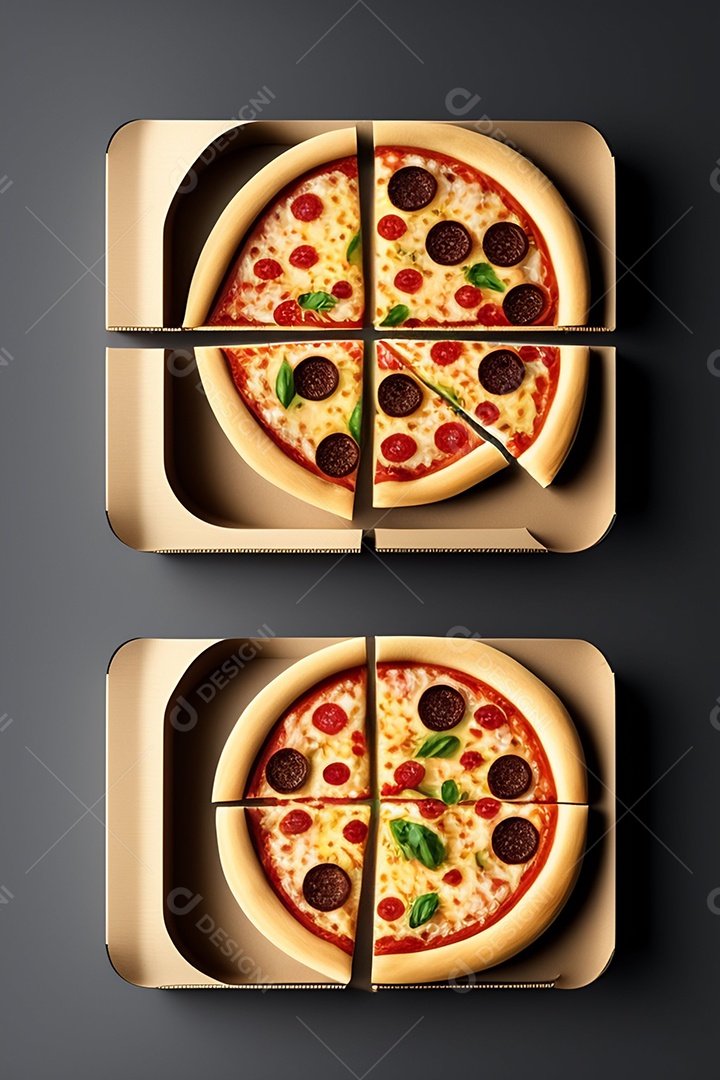 Pizza sobre inteligência artificial