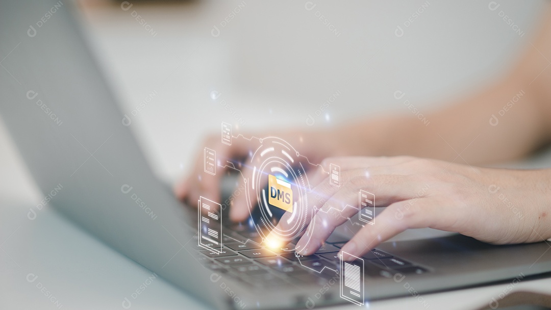 Negócios com sistema de gerenciamento de documentos DMS Banco de dados de documentos online e processos automatizados no gerenciamento de arquivos Pesquise e gerencie arquivos de banco de dados de documentos online.