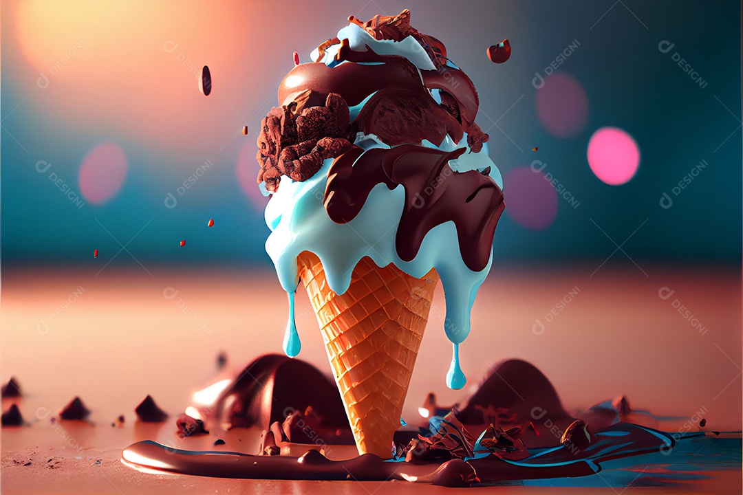 Sorvete de casquinha