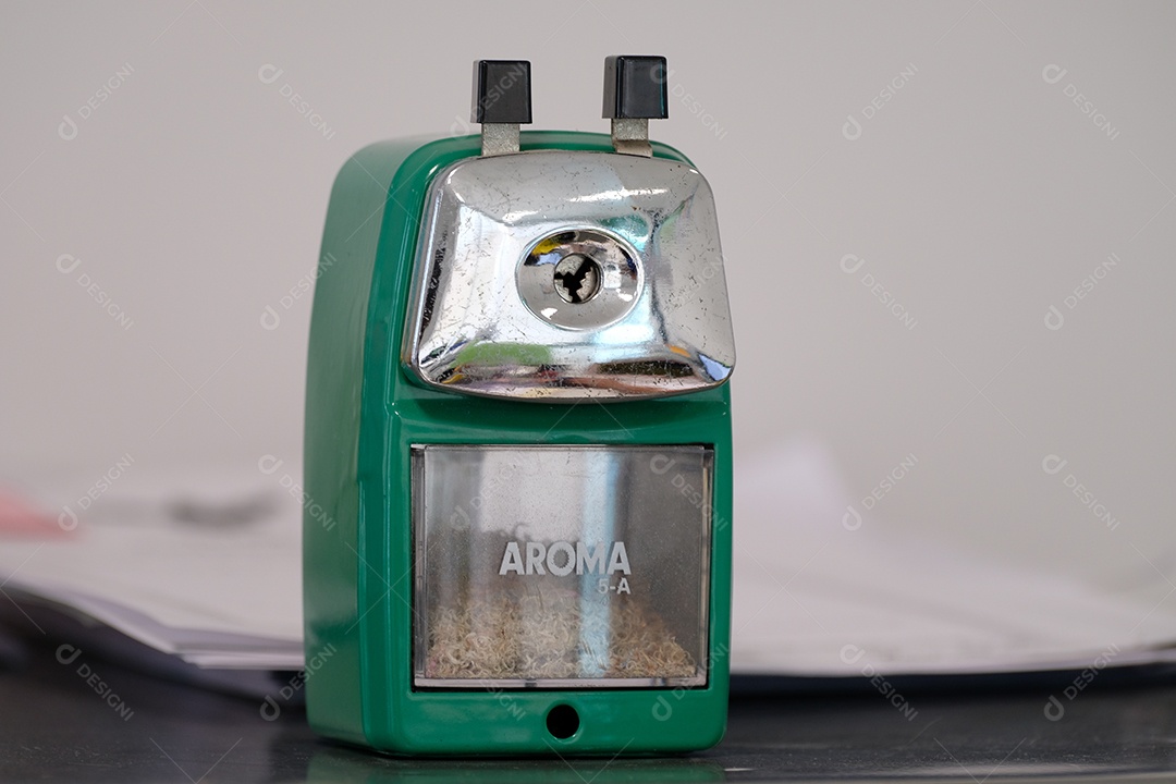 antigo apontador de lapis