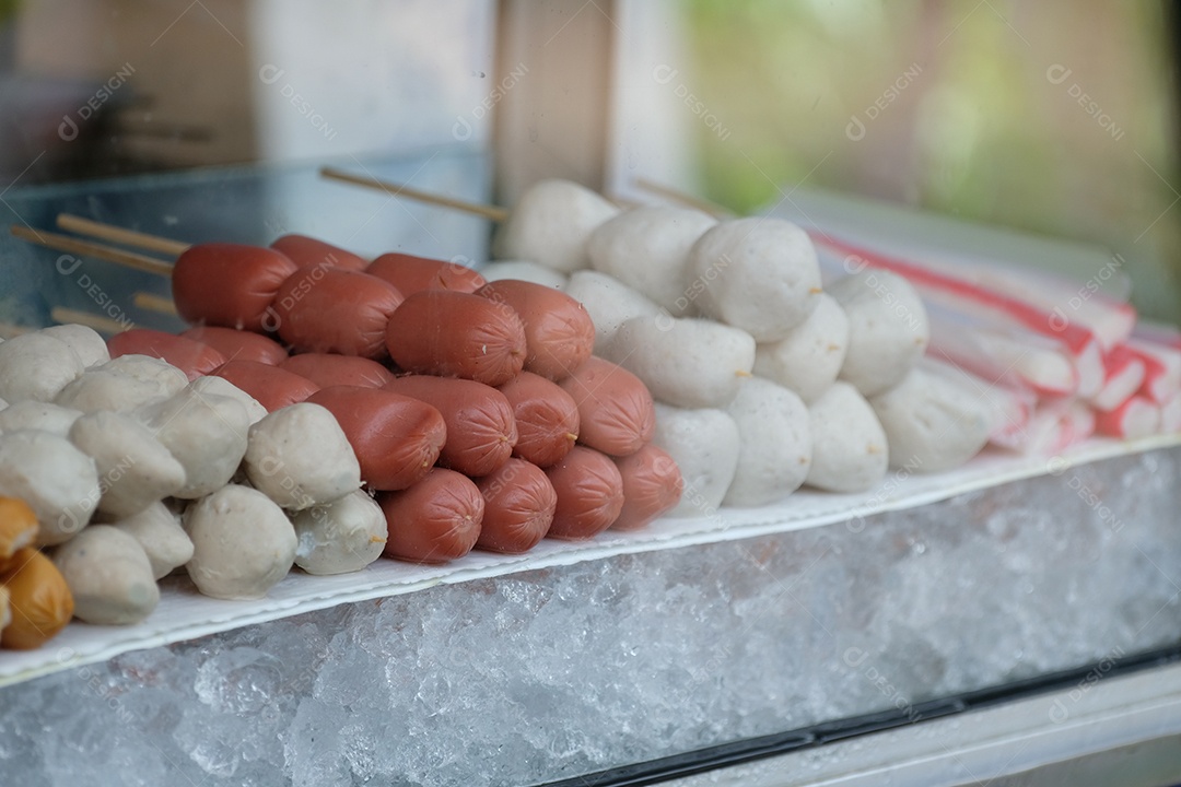 comida de rua coreana