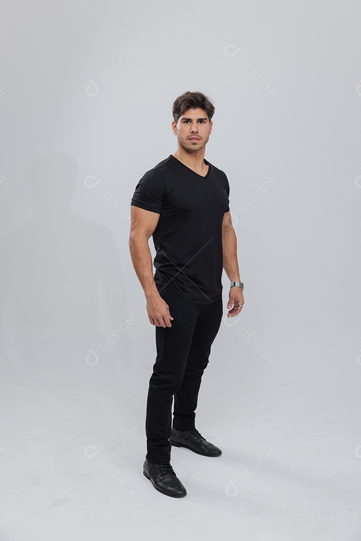 Homem jovem empresário