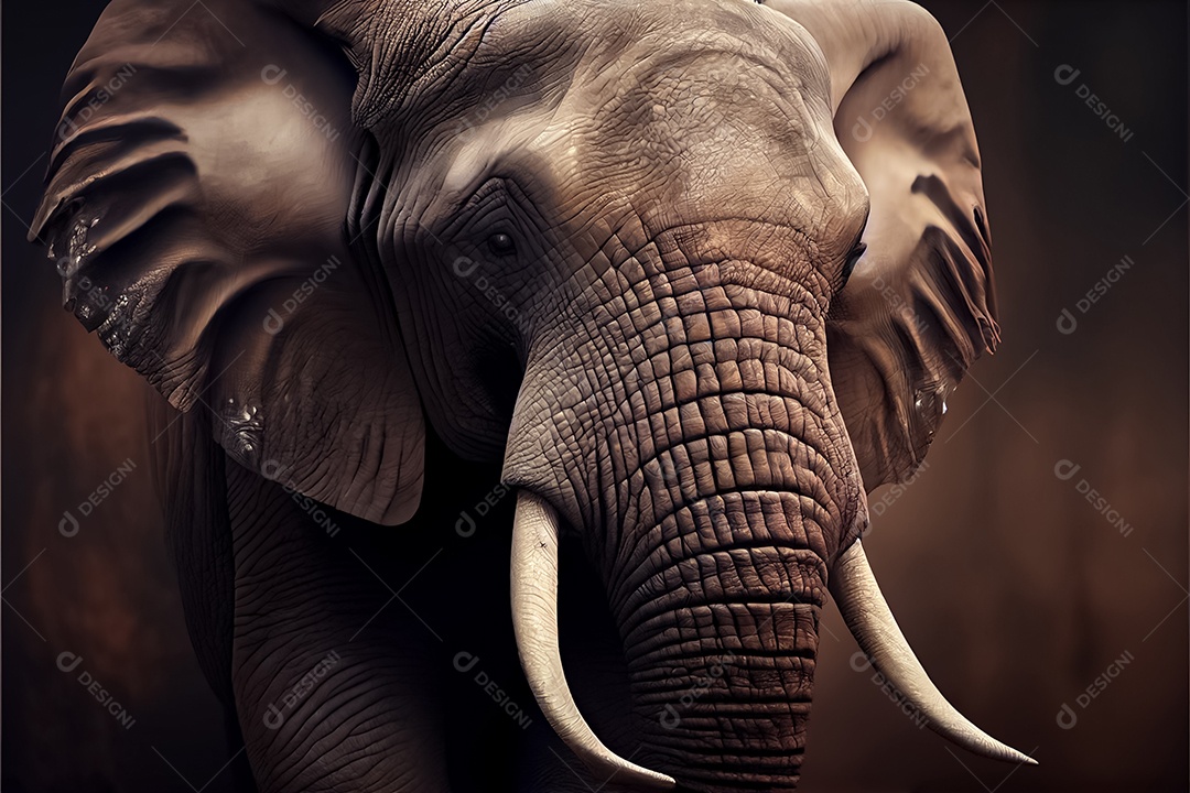 Dia do elefante tailandês, 12 de agosto arte gerada