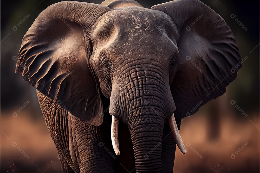 Dia do elefante tailandês, 12 de agosto arte gerada