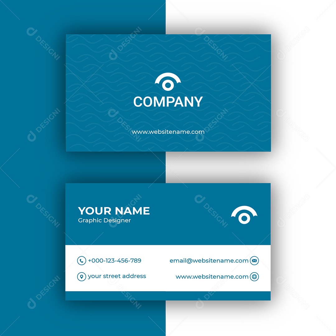 Modelo de Cartão de Visita EPS Editável