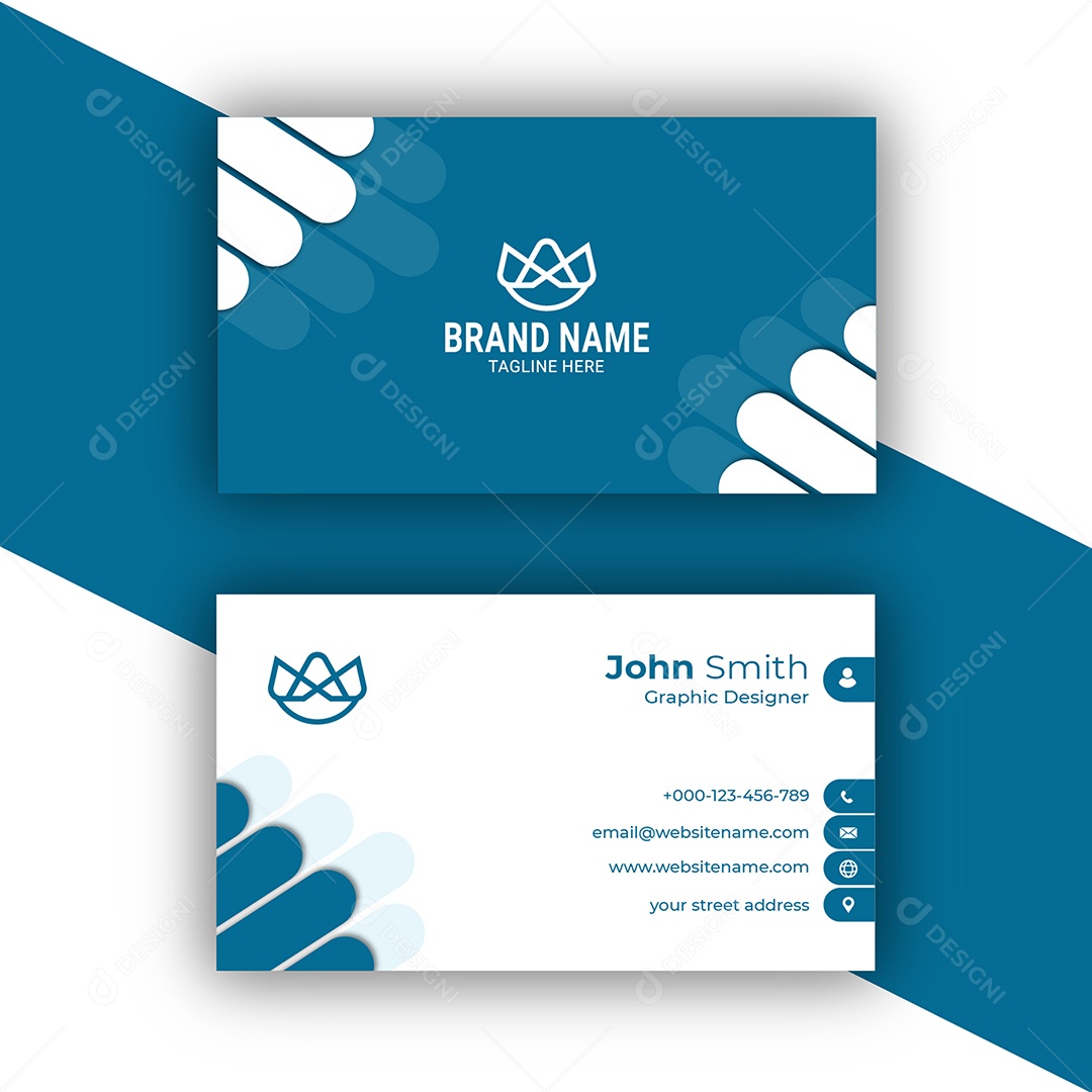 Modelo de Cartão de Visita EPS Editável