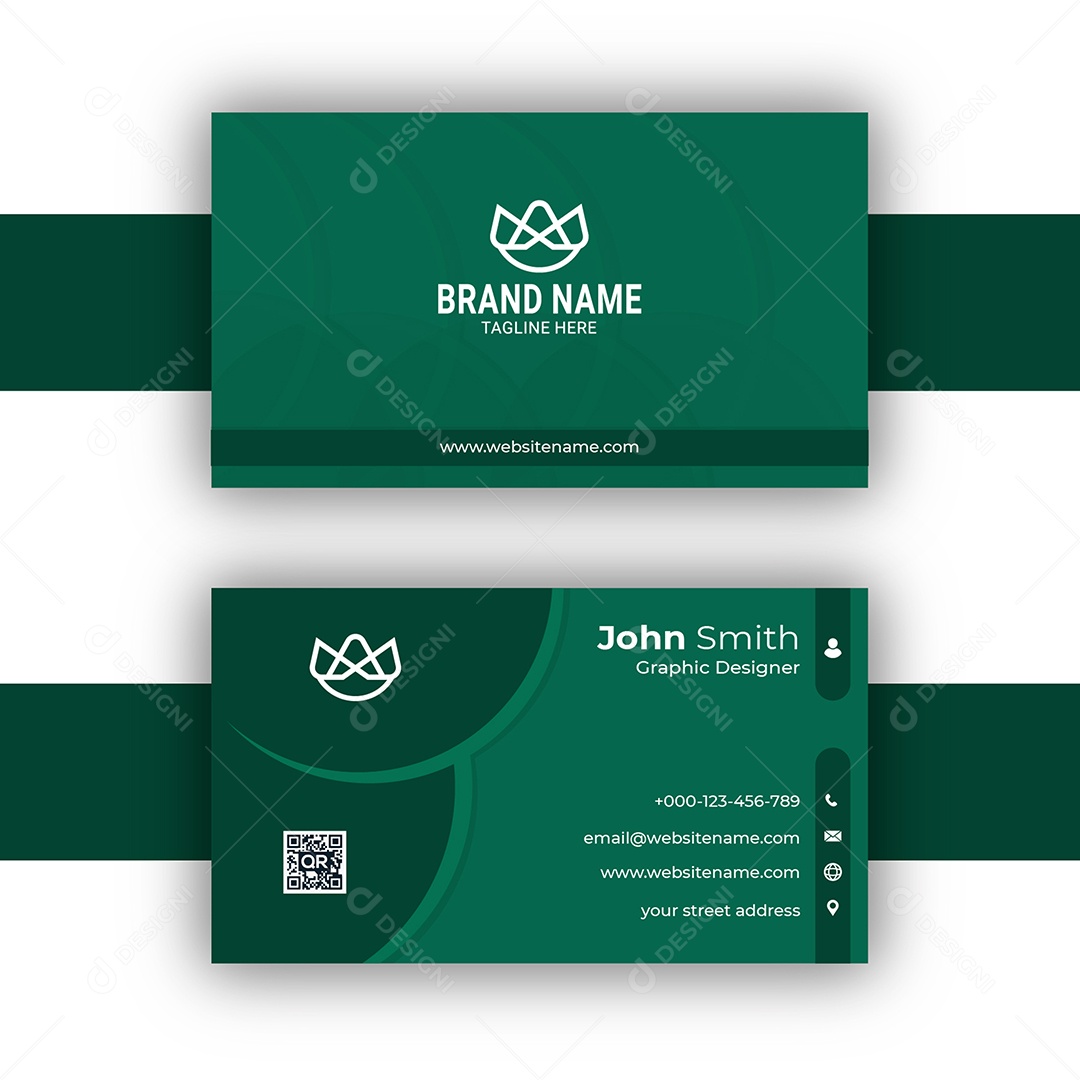 Modelo de Cartão de Visita EPS Editável