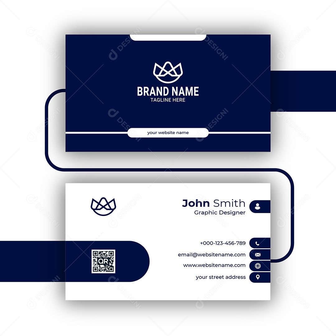 Modelo de Cartão de Visita EPS Editável