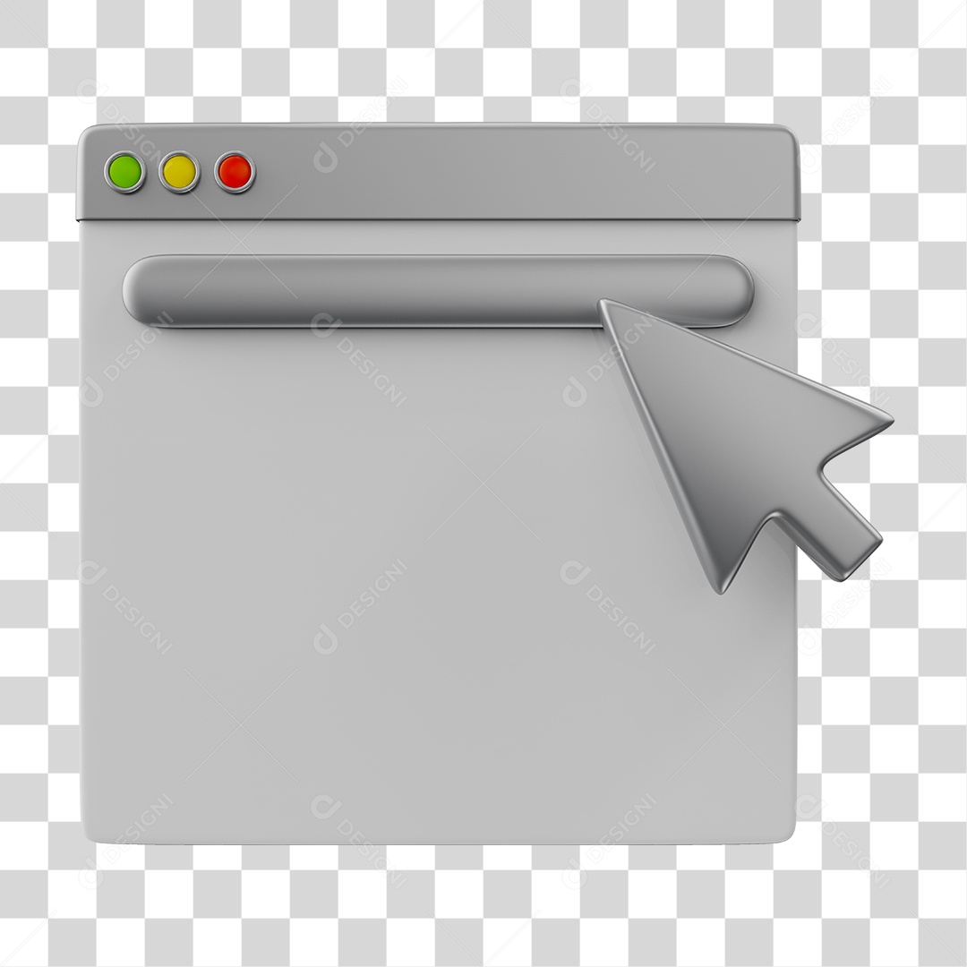 Sistema de Janelas Elemento 3D PNG Transparente