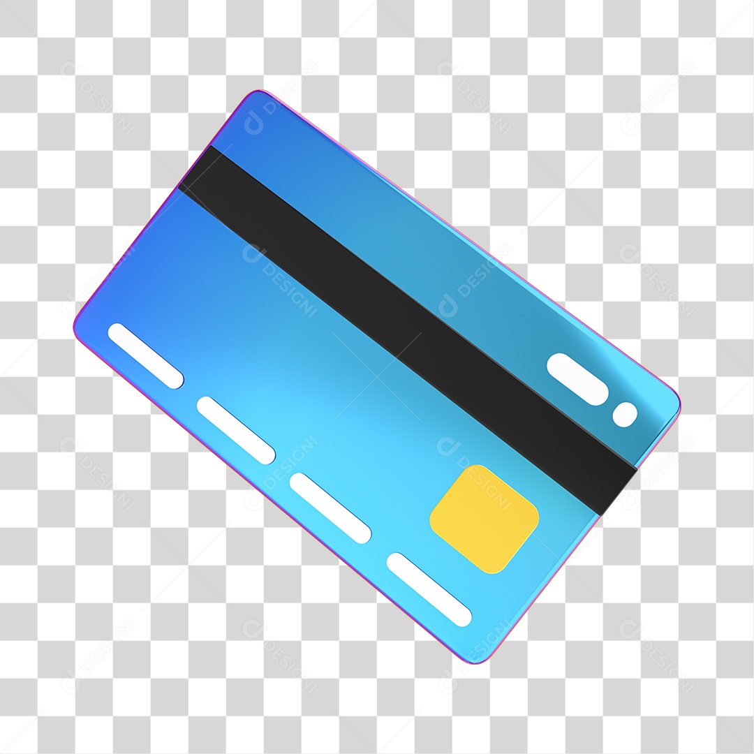 Elemento 3D Para Composição Cartão PNG Transparente