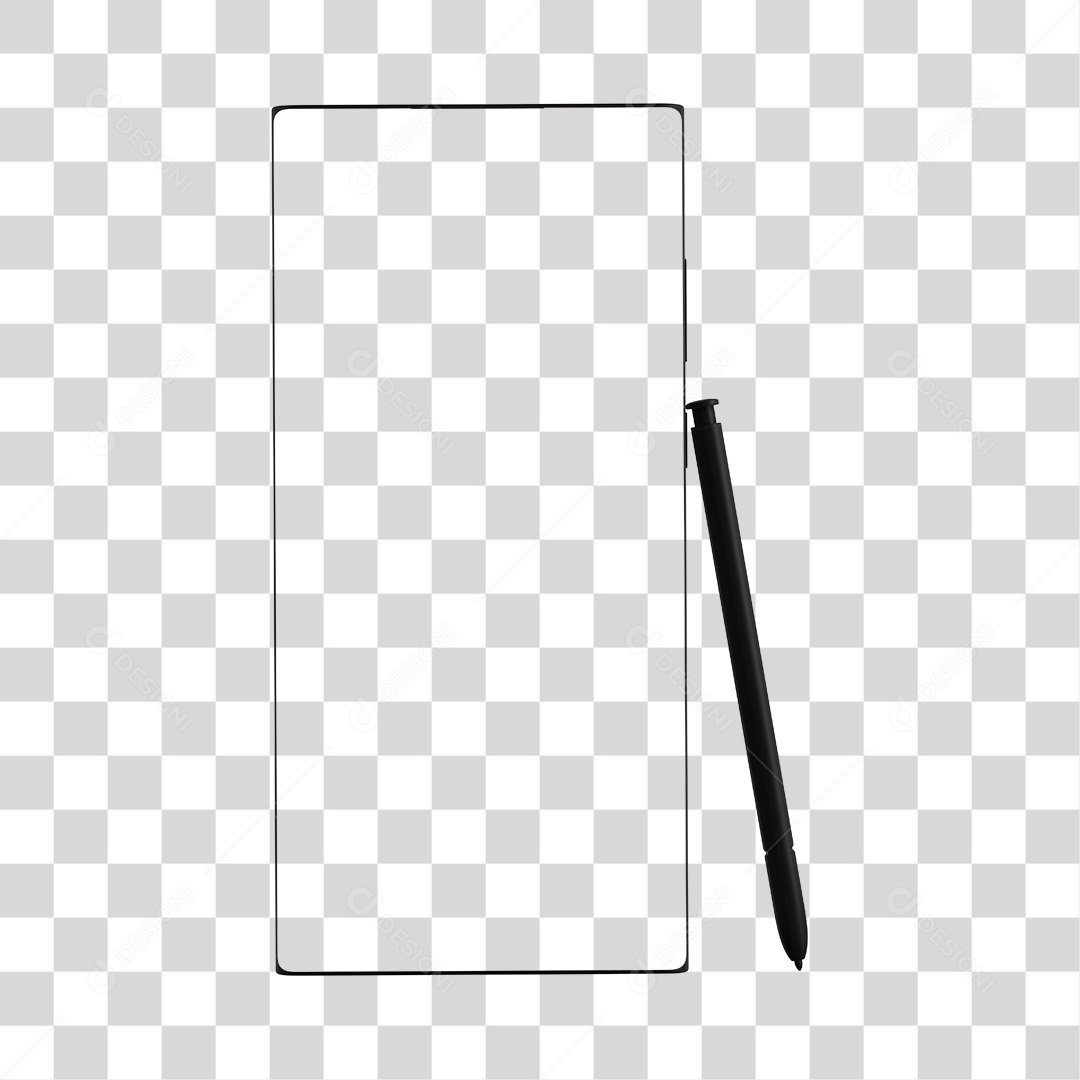 Elemento 3D Para Composição Celular Sem Fundo PNG