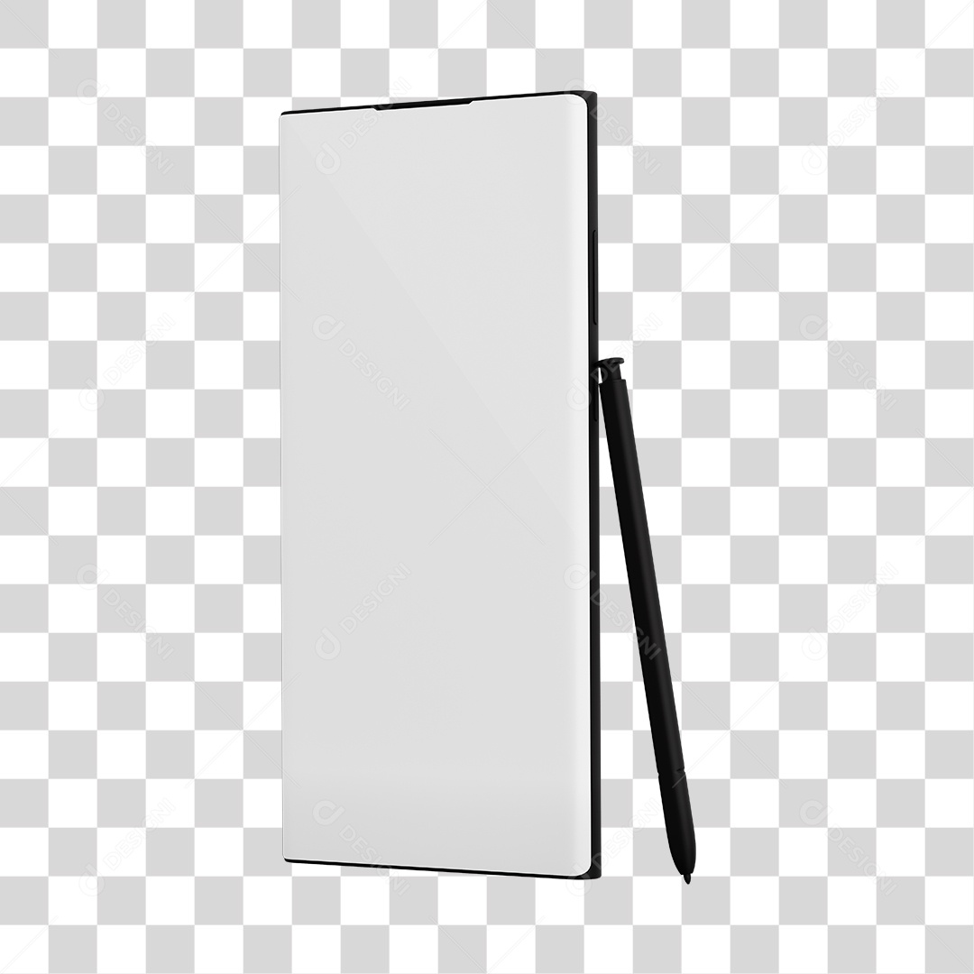 Elemento 3D Para Composição Celular PNG Transparente