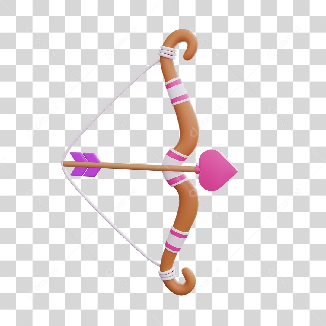 Elemento 3D Dia Dos Namorados  PNG Transparente