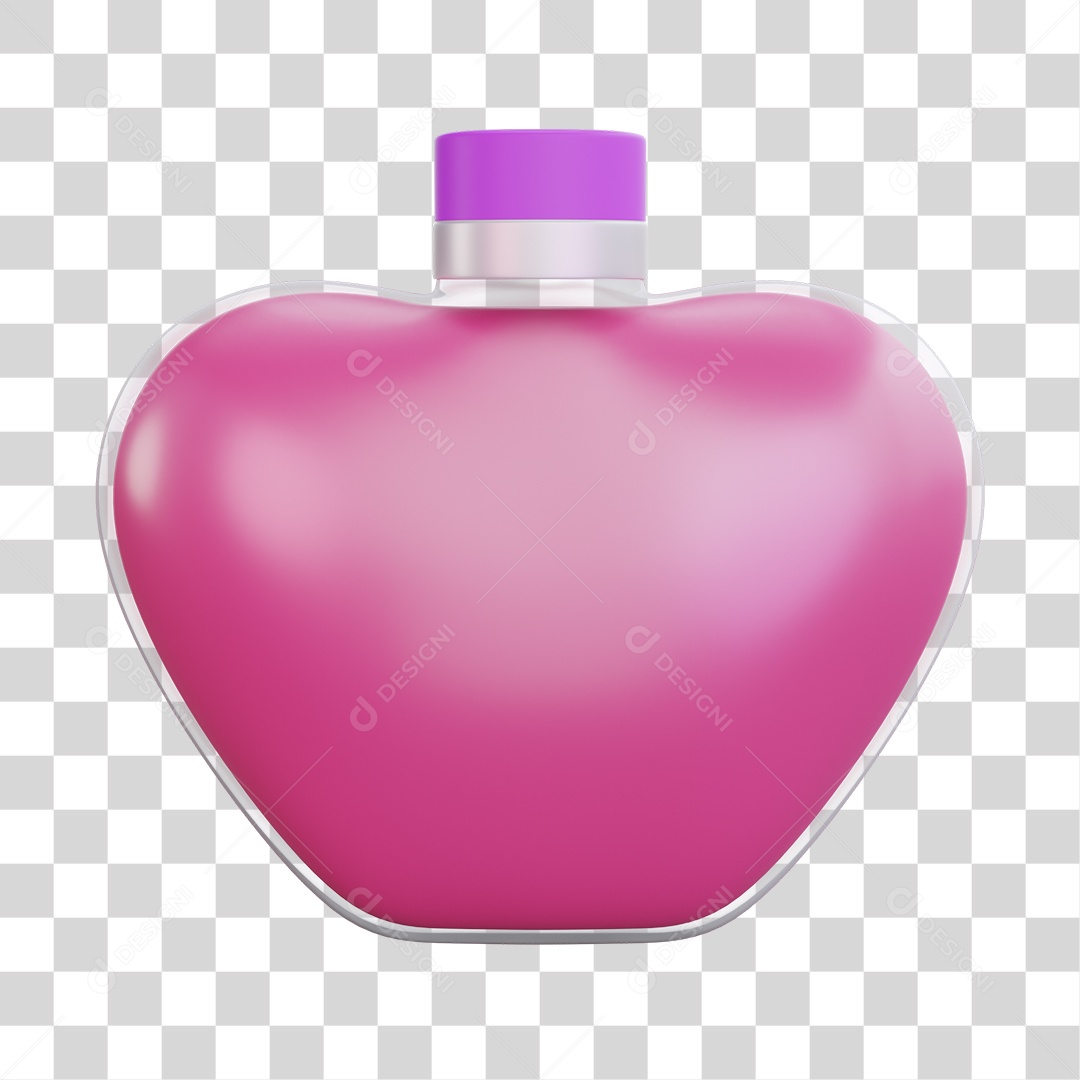 Elemento 3D Dia Dos Namorados  PNG Transparente