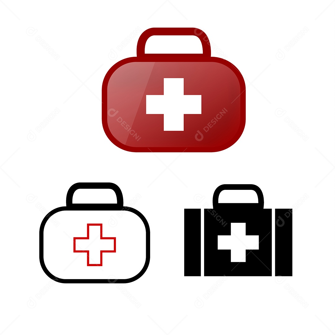 Ícones de Médicos Vetores EPS Editável