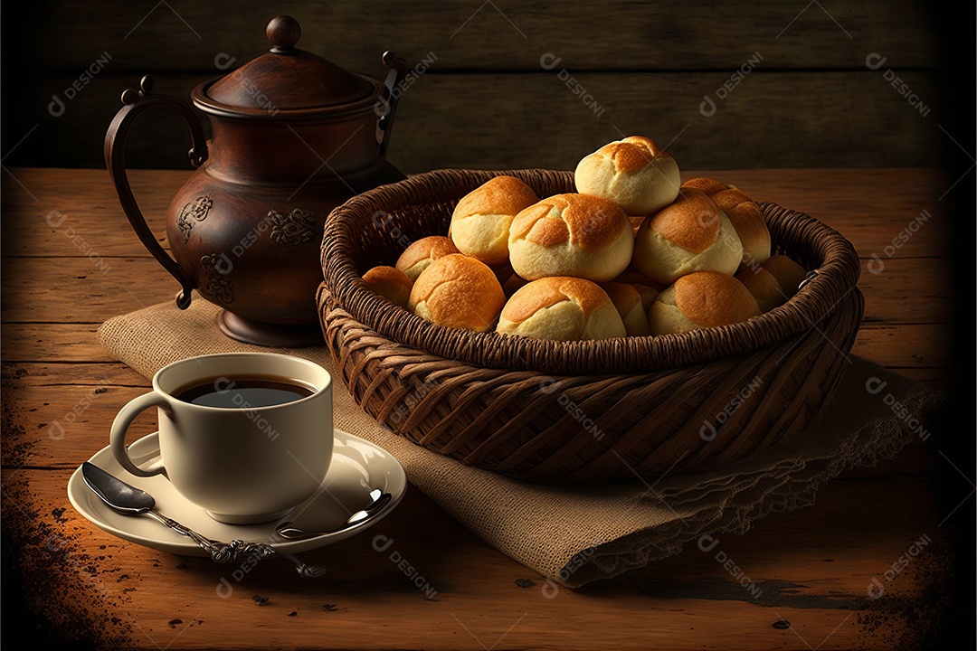 Pão de queijo comida típica de Minas Gerais