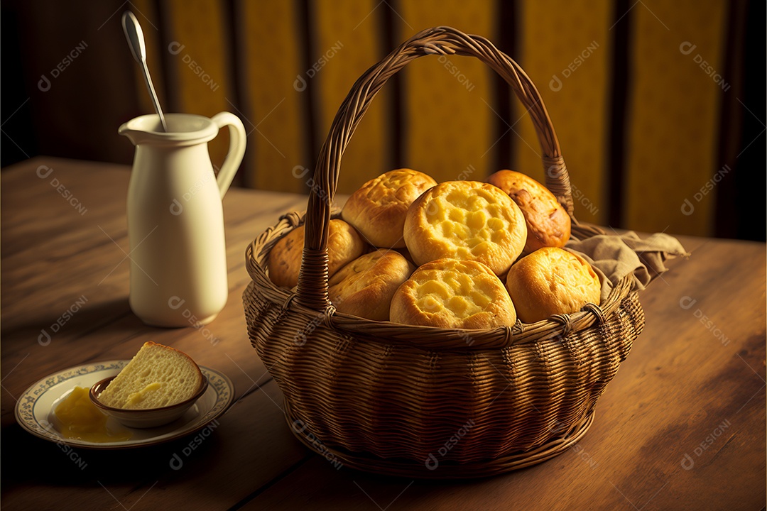 Pão de queijo comida típica de Minas Gerais