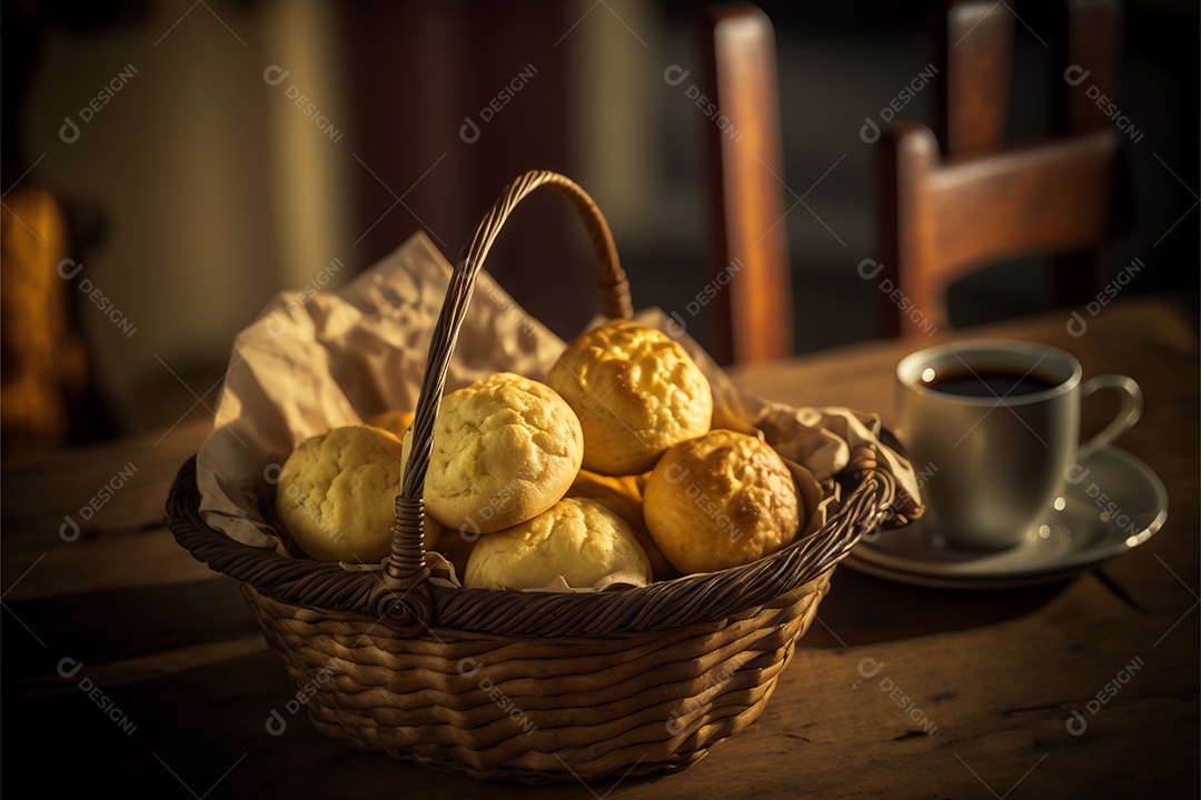 Pão de queijo comida típica de Minas Gerais