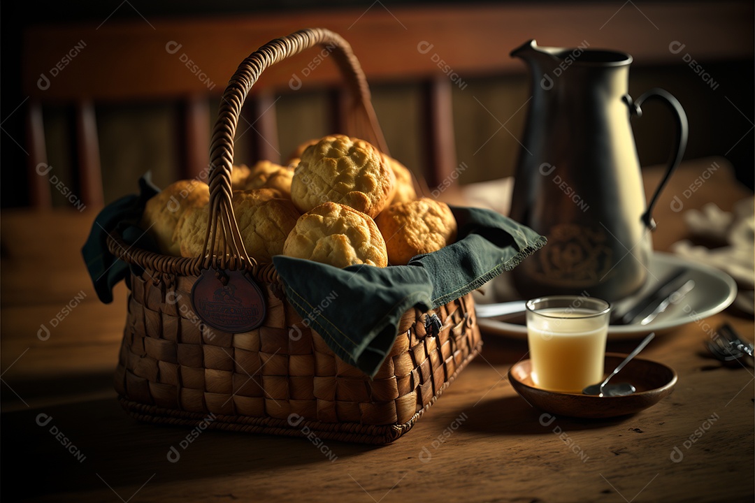 Pão de queijo comida típica de Minas Gerais