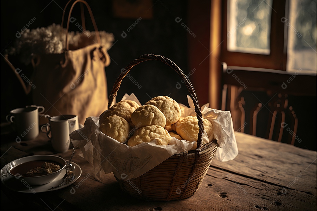 Pão de queijo comida típica de Minas Gerais