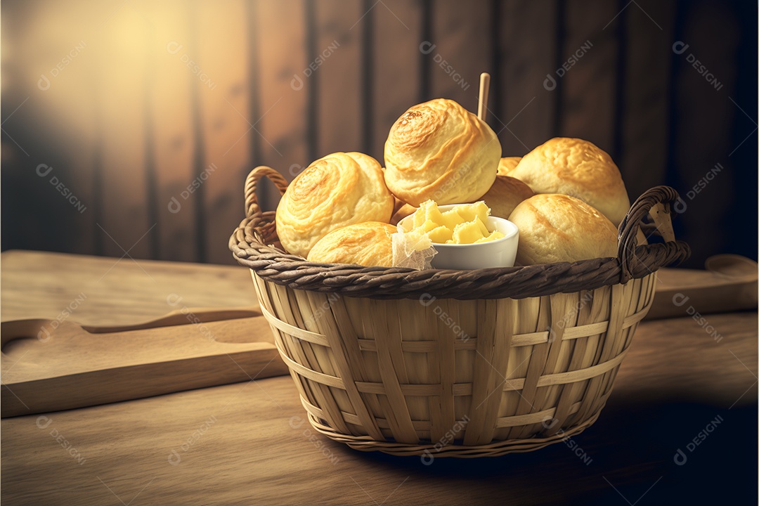 Pão de queijo comida típica de Minas Gerais