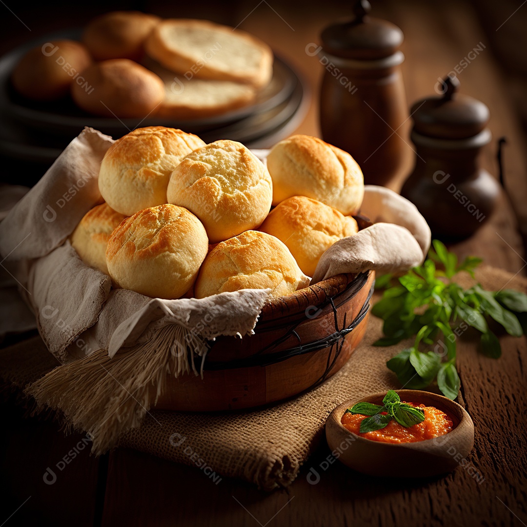 Pão de queijo comida típica de Minas Gerais
