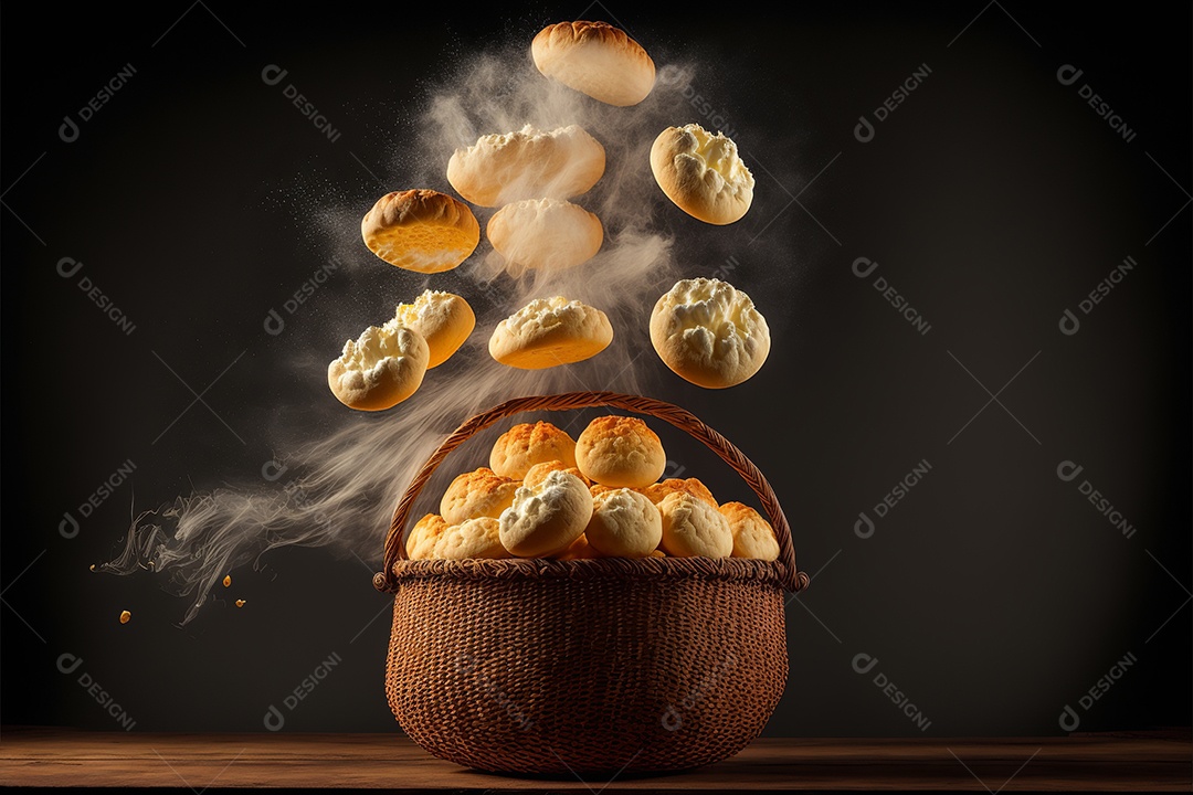 Pão de queijo comida típica de Minas Gerais