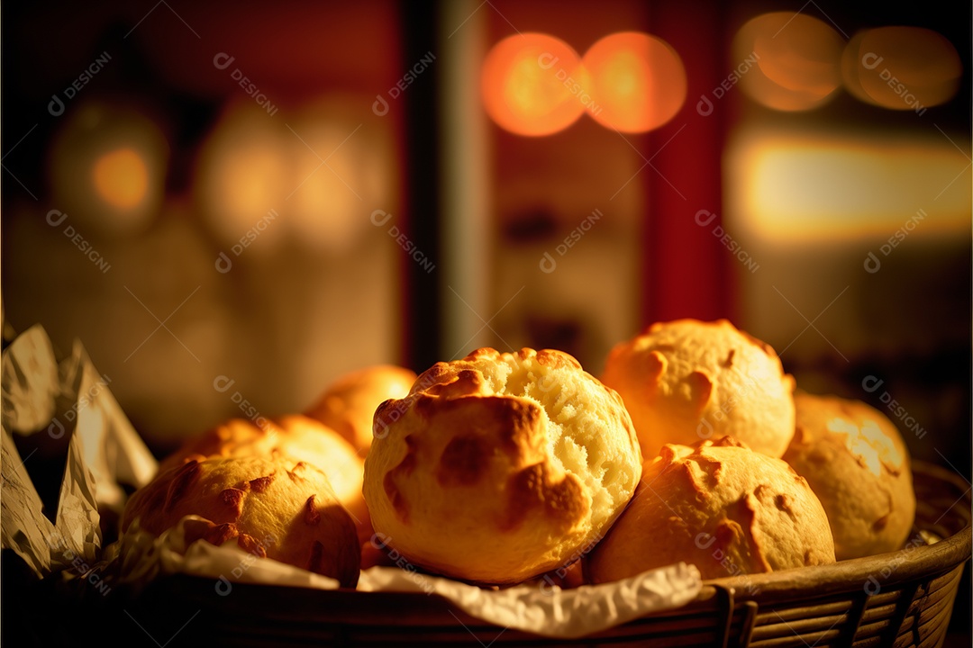 Pão de queijo comida típica de Minas Gerais