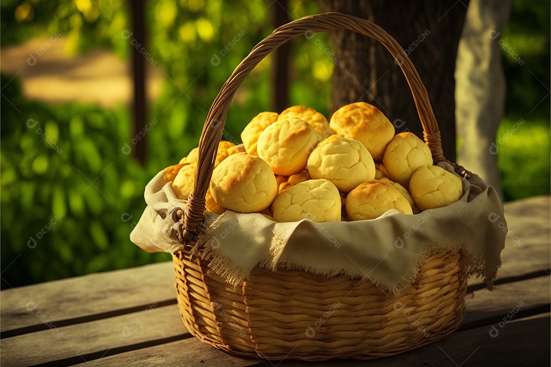Pão de queijo comida típica de Minas Gerais