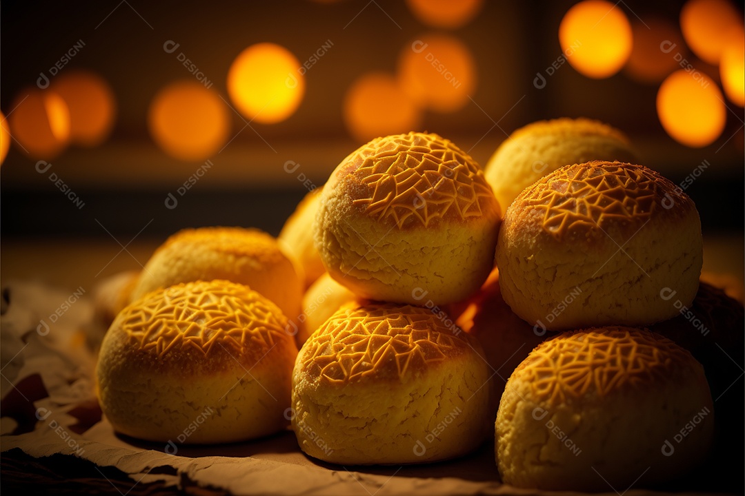Pão de queijo comida típica de Minas Gerais