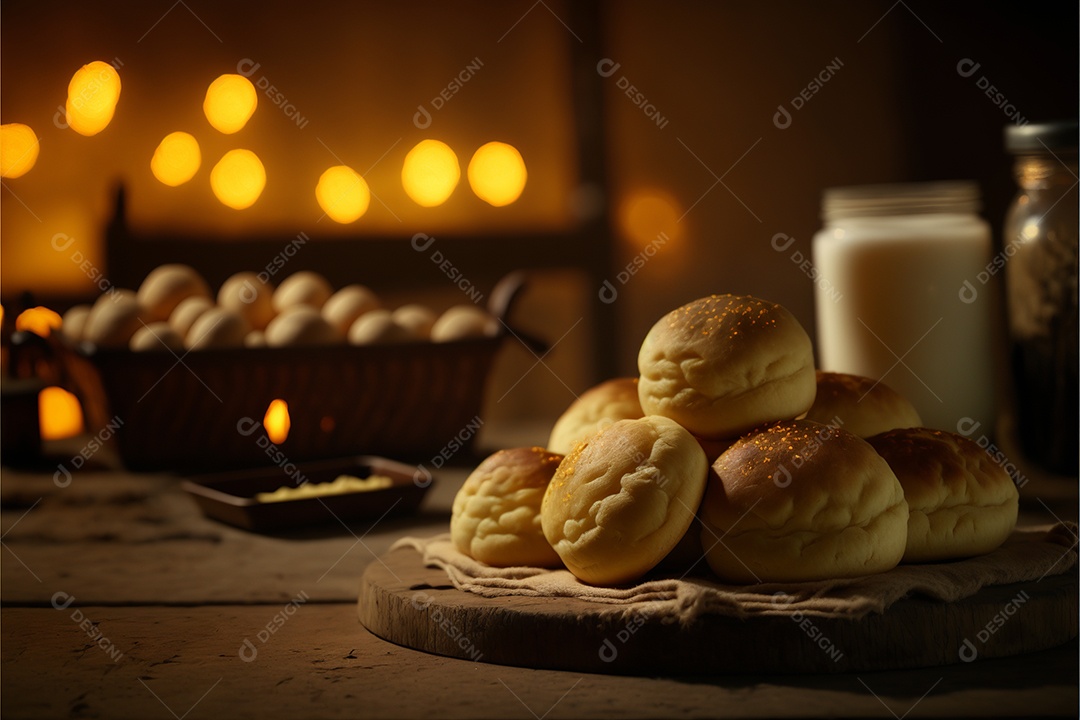 Pão de queijo comida típica de Minas Gerais