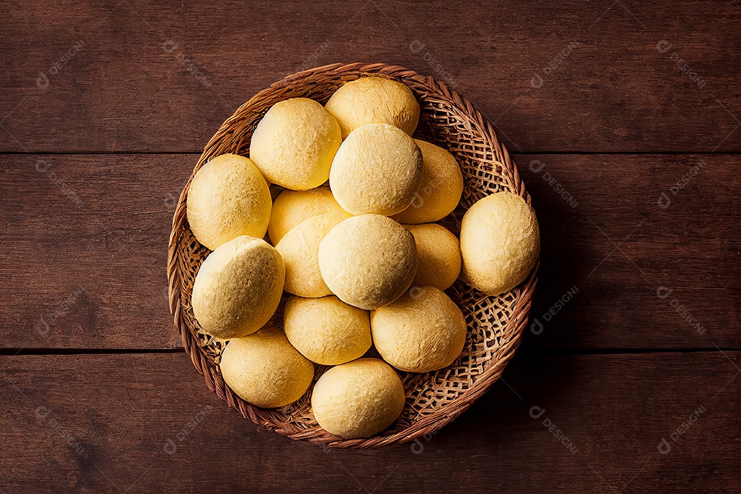 Pão de queijo comida típica de Minas Gerais