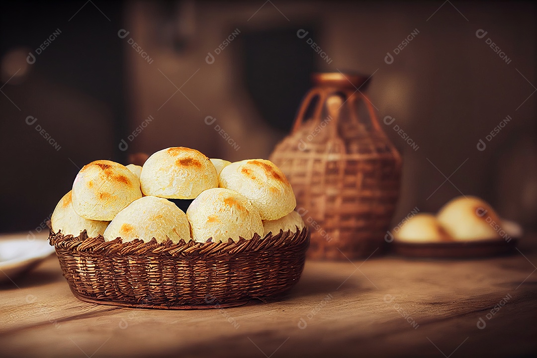 Pão de queijo comida típica de Minas Gerais