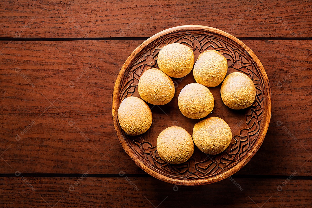 Pão de queijo comida típica de Minas Gerais