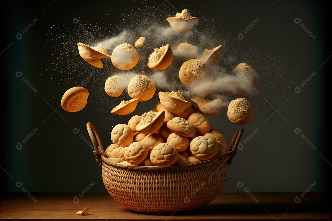 Pão de queijo comida típica de Minas Gerais