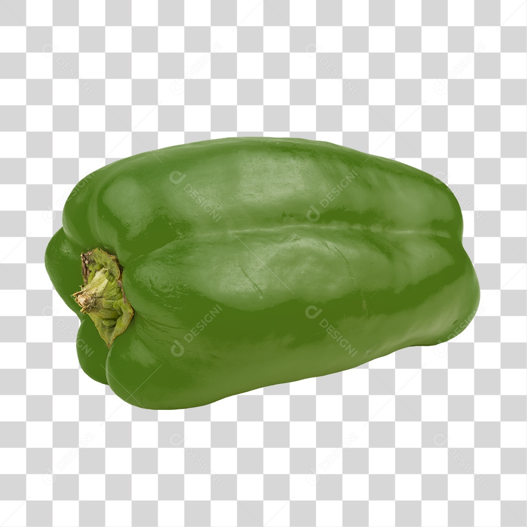 Pimentão Verde PNG Transparente