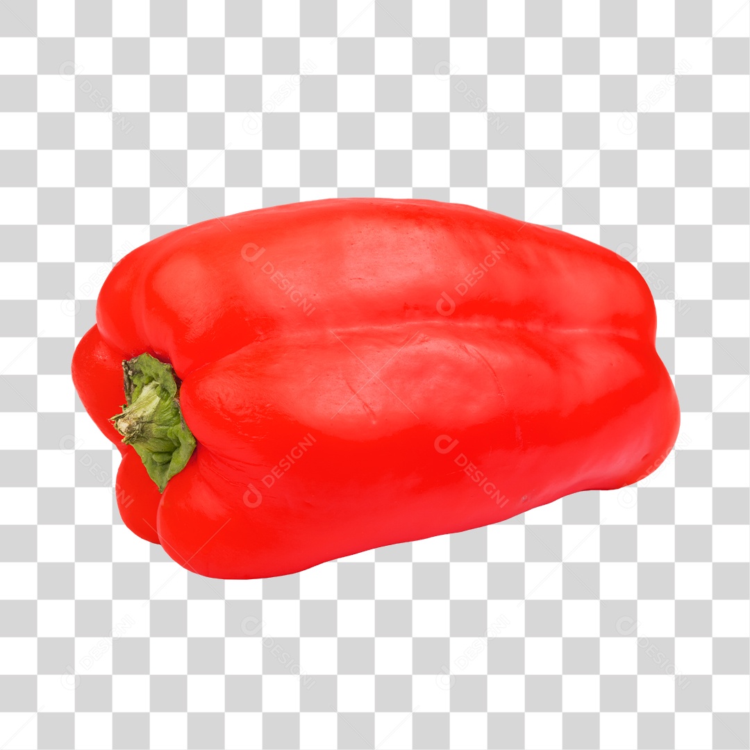 Pimentão Vermelho PNG Transparente