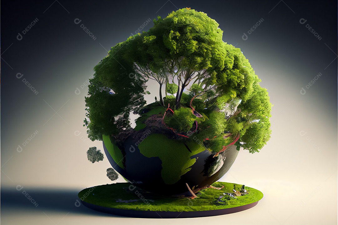 Dia mundial da floresta realista 21 de março