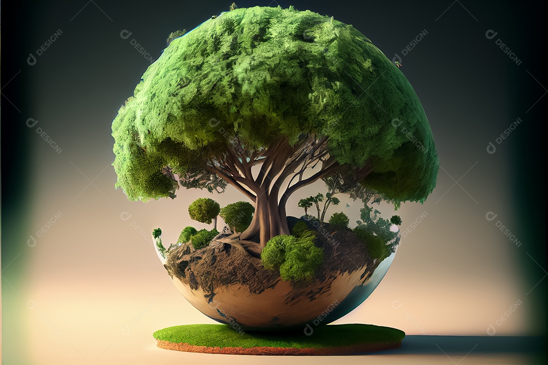 Dia mundial da floresta realista 21 de março